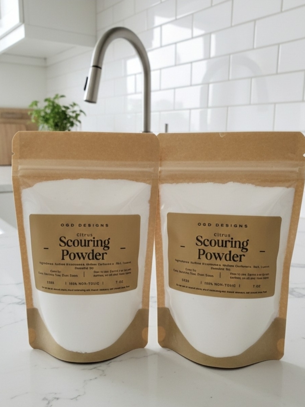 Citrus Scouring Powder - All Natural